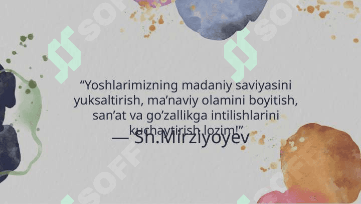Rangtasvir tasviriy san’atning yetakchi turi 2