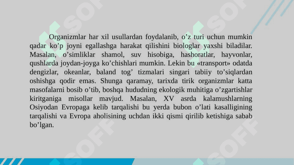 TURIZMDA EKOLOGIK XAVFSIZLIK MUAMMOLARI VA SANITAR NAZORATI 5