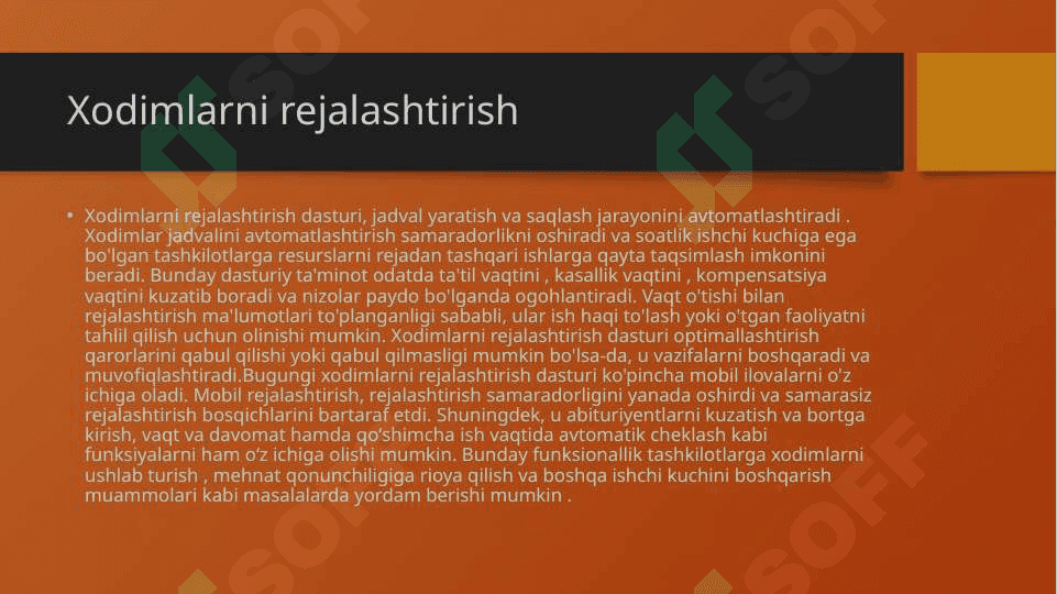 Ishlab chiqarishni rejalashtirish 8