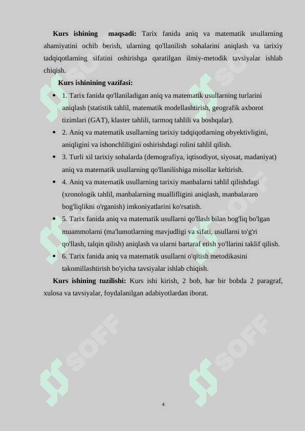 Tarix fanidagi aniq va matematik usullarning muhimligi 4