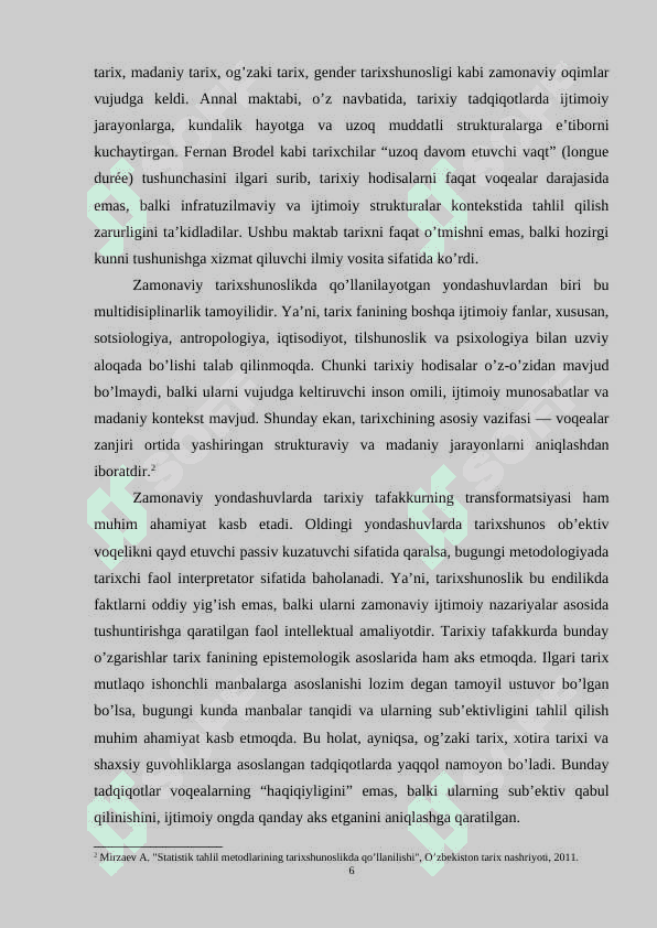 Tarix fanidagi aniq va matematik usullarning muhimligi 6
