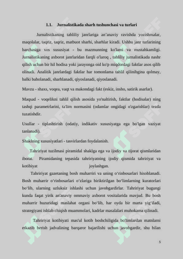 Jurnalistikada sharh tushunchasi va turlari 5