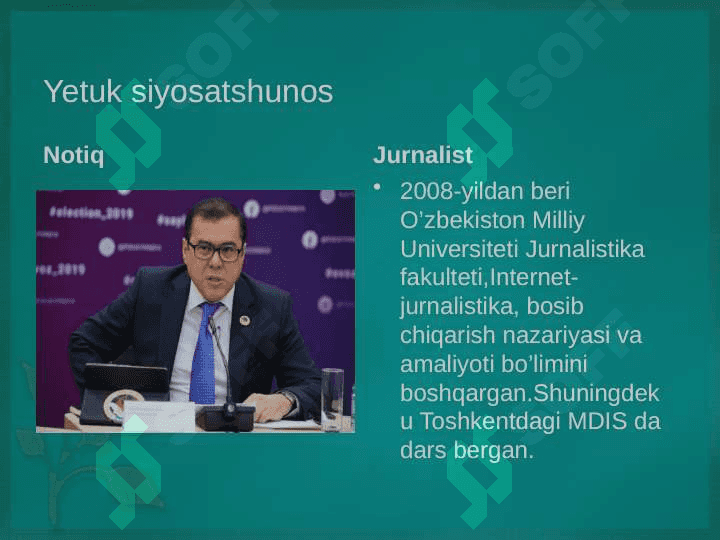 Sherzodxon Qudratxo’ja Tojiddinxon o’g’li 3