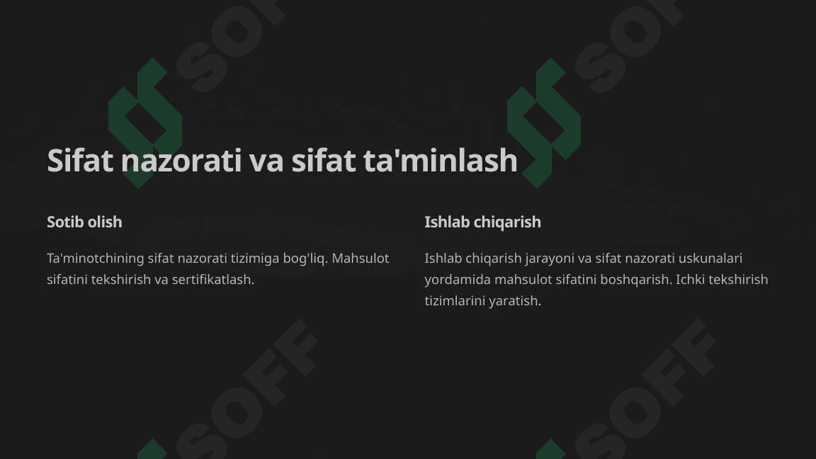 Sotib olish yoki ishlab chiqarish qarorini tanlash 4