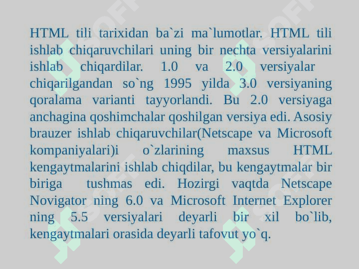 Web sahifa yaratish qo'llanmasi 6