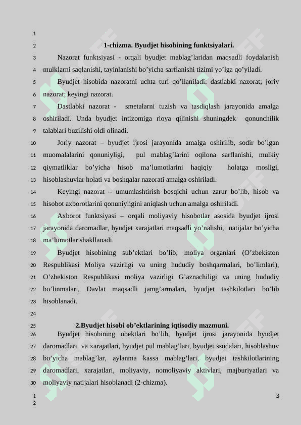 Byudjet hisobi fani va uning asoslari 3