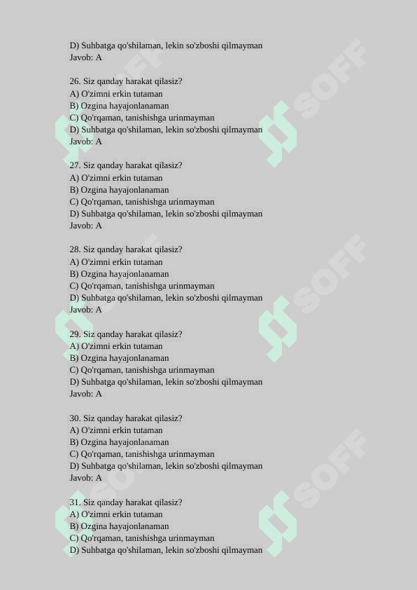 PSIXOLOGIK TESTLAR TO`PLAMI 6