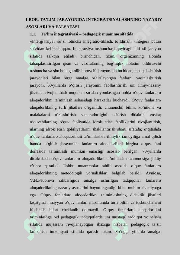 Boshlang‘ich ta’lim jarayonida integratsiyalashgan darslarni tashkil etish 5