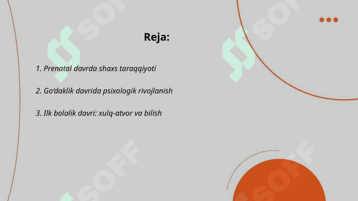 Shaxs taraqqiyotini davrlarga bo'lish: inson kamolotini persogenetik nazariyalari 2