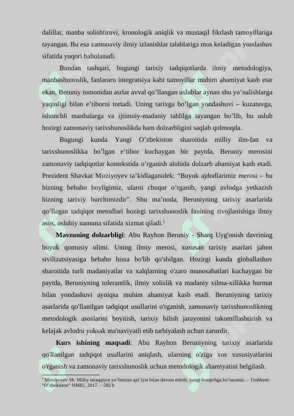 Abu Rayhon Beruniyning Tarixiy Asarlarida Tadqiqot Usullari 3