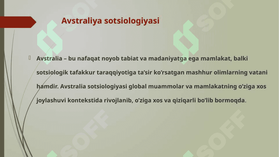 Avstraliya sotsiologlari 3
