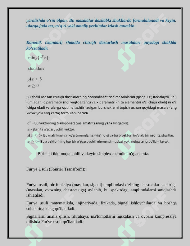 Chiziqli algebraik tenglamalar sistemalarini taqribiy yechish usullari 3