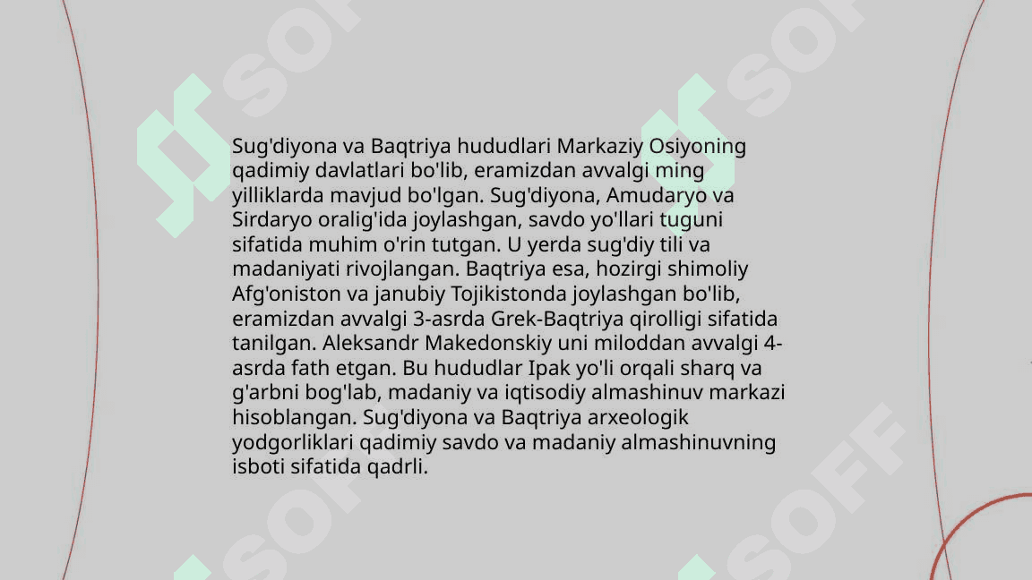 Qadimgi va ilk o'rta asrlardagi davlatchilikning asosiy bosqichlari 5