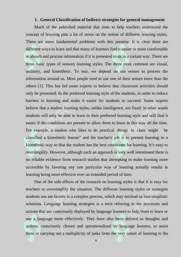Indirect strategies for general management of learning.docx 6