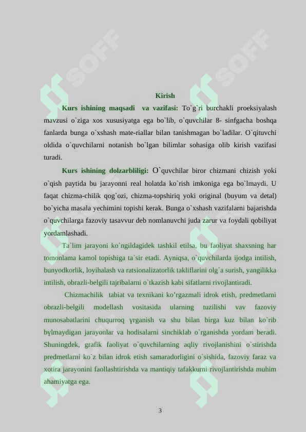 To`g`ri burchakli prоеksiyalash mеtоdini o`rgatish usullari.doc 3