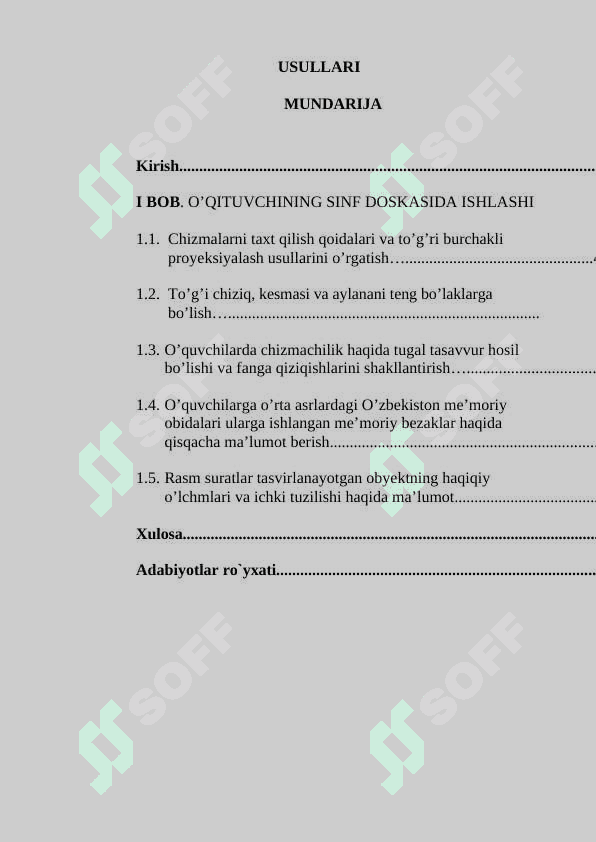 O’QITUVCHINING SINF DOSKASIDA ISHLASHI VA O’QUVCHILAR GRFIK MADANIYATINI SHAKLLANTIRISH USULLARI.docx 2