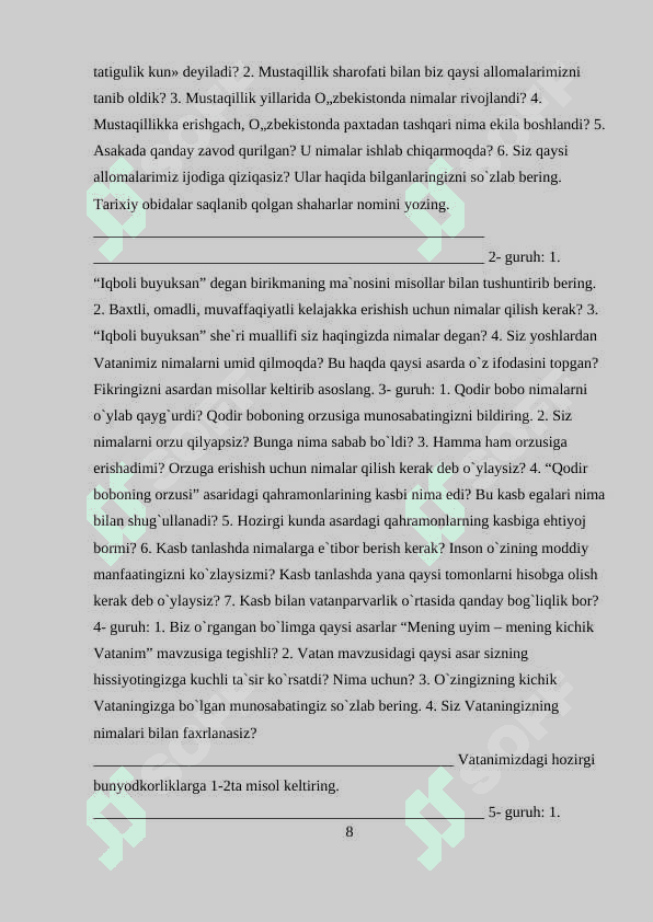 O’QISHDA UMUMLASHTIRUVCHI TAKRORLOVCHI DARSLARNI NOA’NANAVIY.docx 8