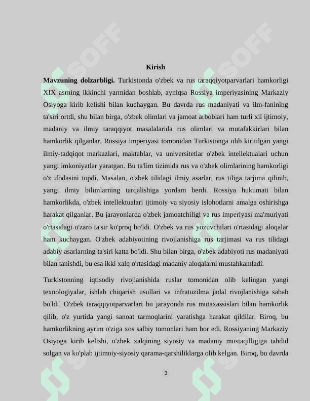 ROSSIYA IMPERIYASINING TURKISTONGA KIRIB KELISHI VA UNING AHAMIYATI. 3