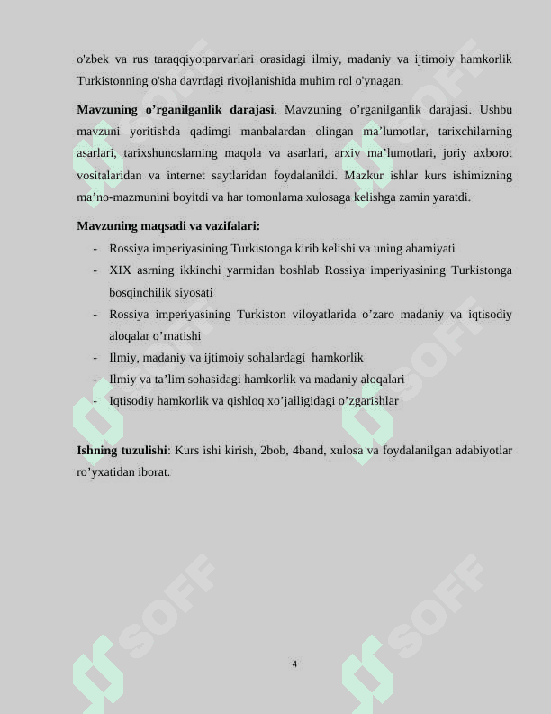 ROSSIYA IMPERIYASINING TURKISTONGA KIRIB KELISHI VA UNING AHAMIYATI. 4