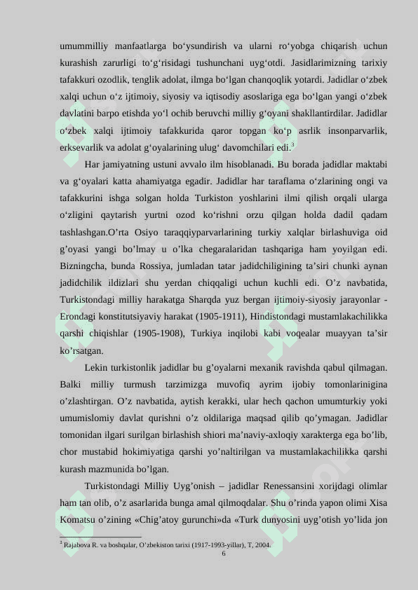 Turkistonda jadidlarning tarixiy asarlarida tarix fanining talqini 6