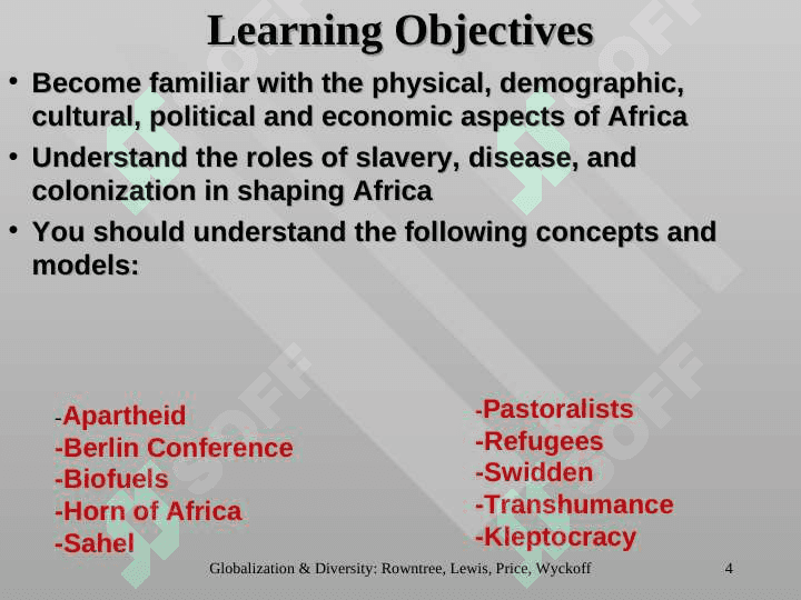 ECOLOGICAL PROBLEMS OF AFRICA 4