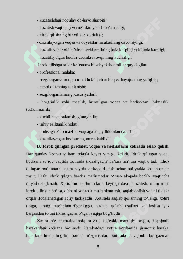 SO‘ROQ QILISHNING UMUMIY ASOSLARI VA QOIDALARI 8