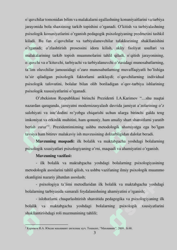 Ilk bolalik va maktabgacha yoshdagi bolalar psixologik xususiyatlari 3