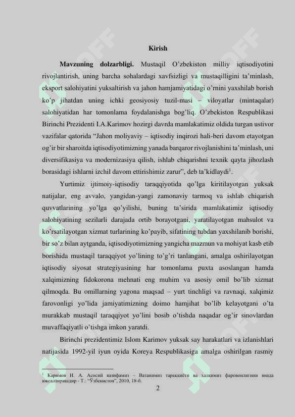 O'zbekistonda avtomobilsozlikning rivojlanishi 2