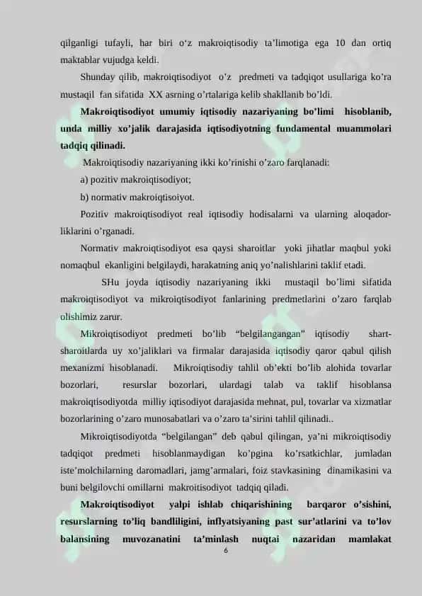 MAKROIQTISODIYOTNING FAN SIFATIDA SHAKLLANISHI VA RIVOJLANISHI 5