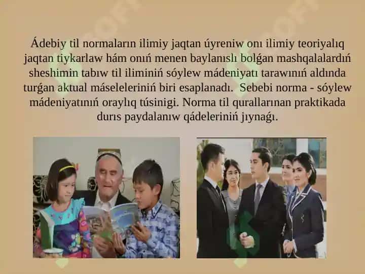 Ádebiy til mádeniyatı va norma 3