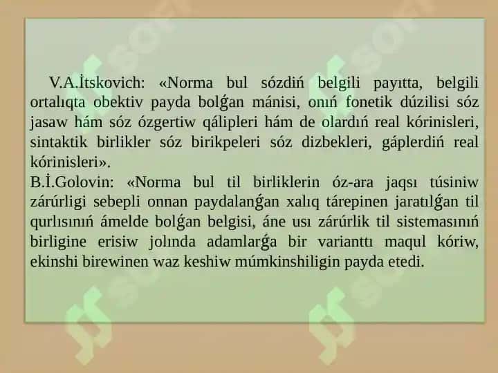 Ádebiy til mádeniyatı va norma 5