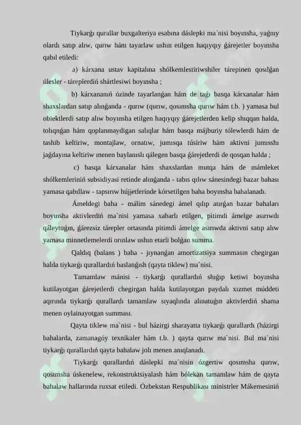 Bahanıń mánisi hám qáliplesiw ózgeshelikleri 6