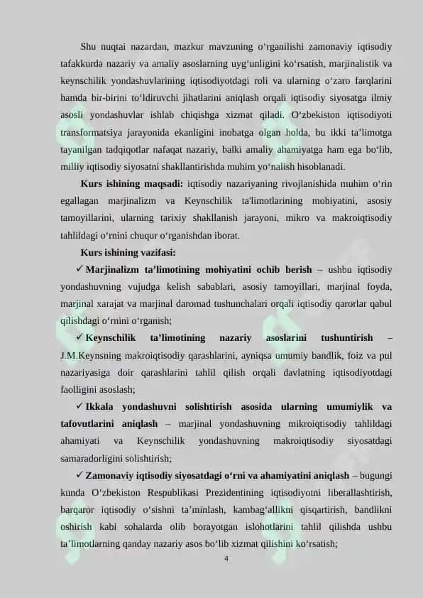 MARJINALIZM VA KEYNSCHILIK TA'LIMOTI 3