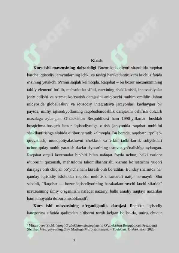 Raqobat  bozor iqtisodiyotining harakatlantiruvchi kuchi sifatida 3