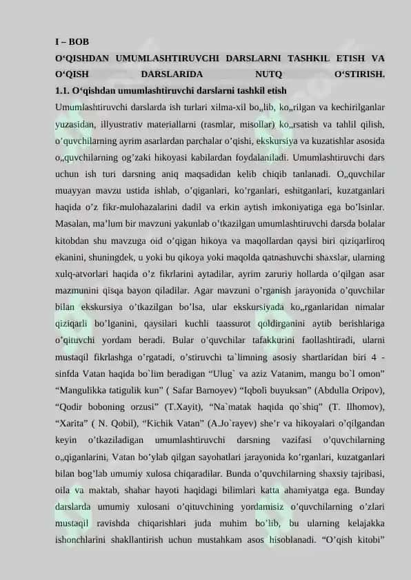 O’QISHDA UMUMLASHTIRUVCHI TAKRORLOVCHI DARSLARNI NOA’NANAVIY SHAKLIDA TASHKIL ETISH.docx 5
