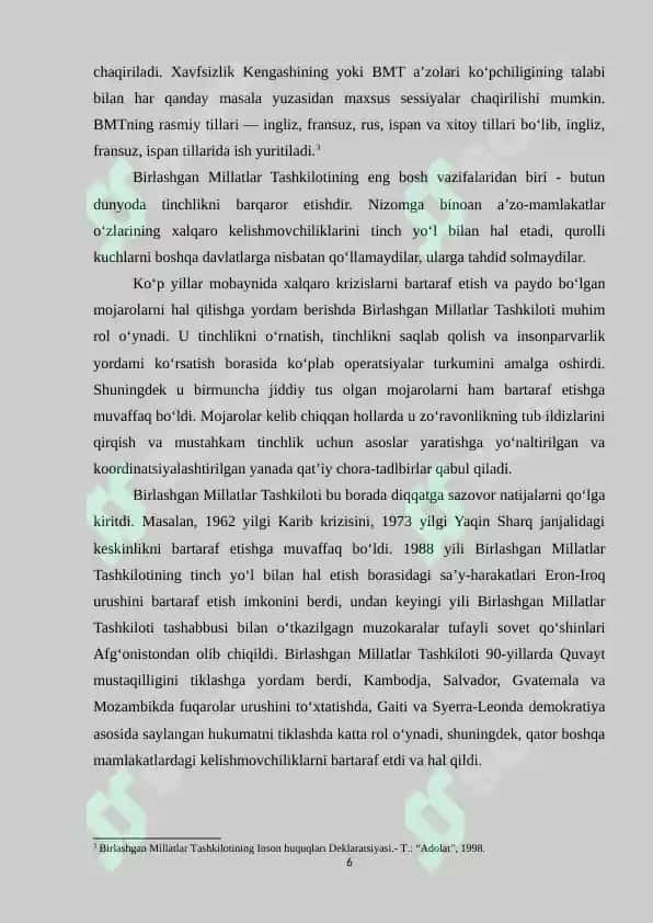 BOSH ASSAMBILIYA – BMTNING ENG OLIY ORGANI 6