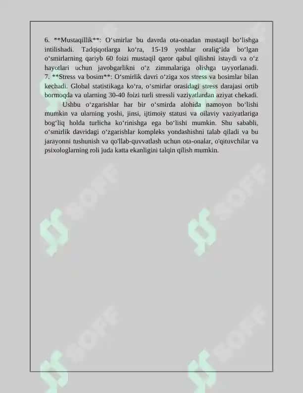 OʻSMIR YOSHIDA XULQ ATVOR HUSUSIYATLARI 4