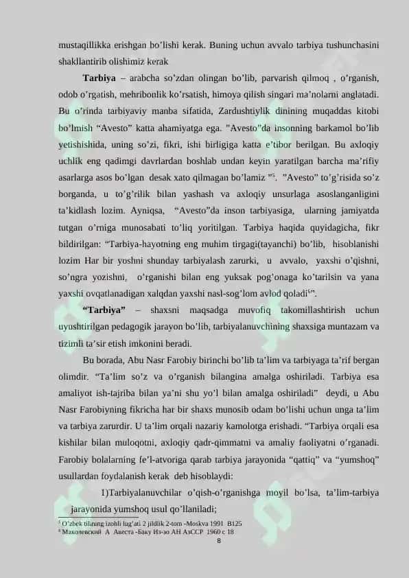 Milliy tarbiya 8