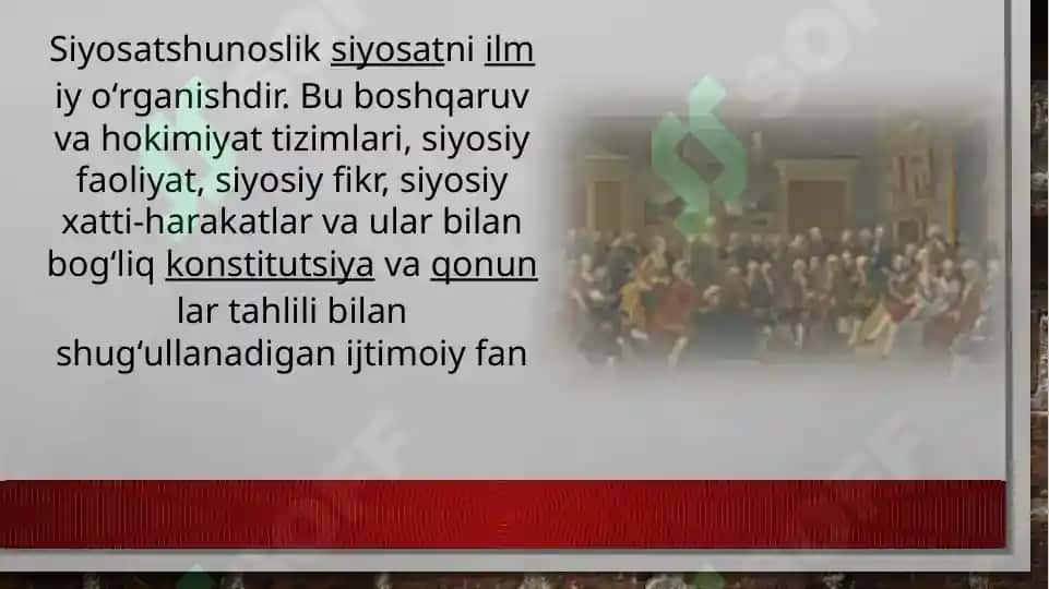 "Siyosatshunoslik"lik fan sifatida 2
