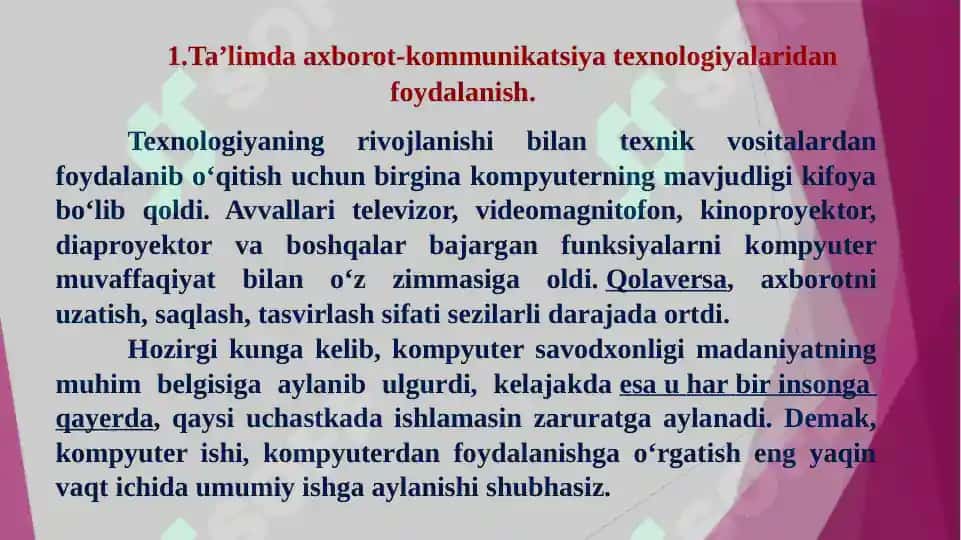 Elektron pedagogika asoslari 3