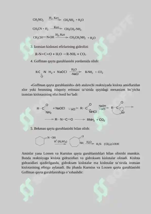 Alifatik aminlar 3