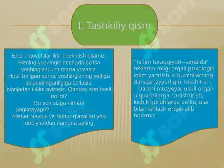8-sinf algebra OCHIQ DARS ISHLANMASI 7