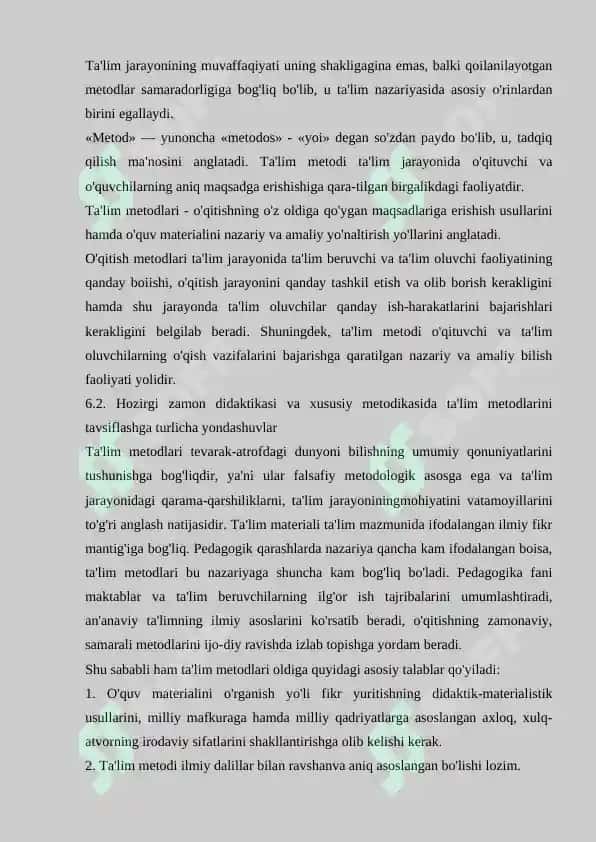Ta'lim metodlari va vositalari haqida ma'lumot 3