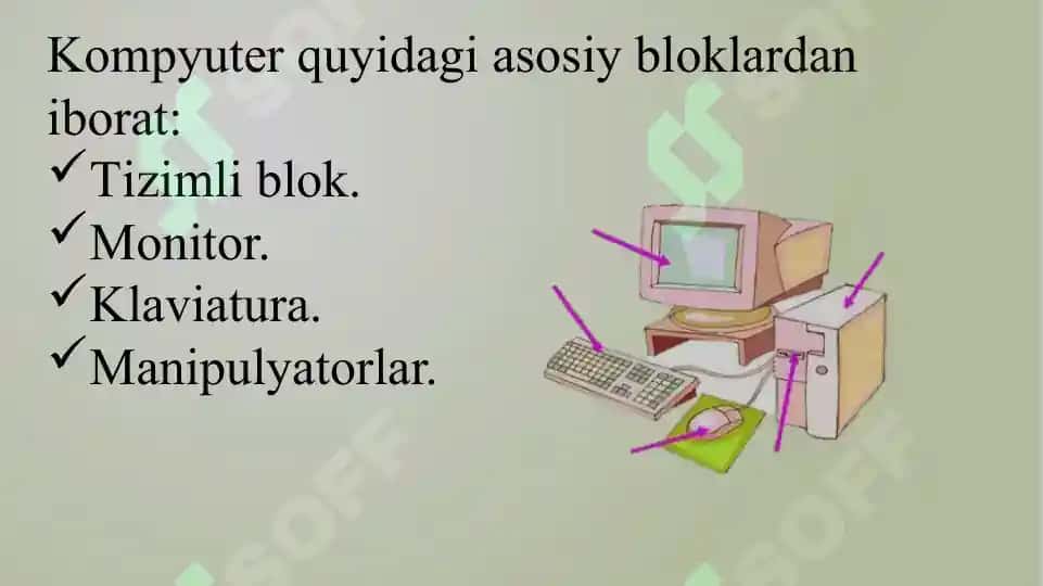 Kompyuter asosiy qurilmasi 2