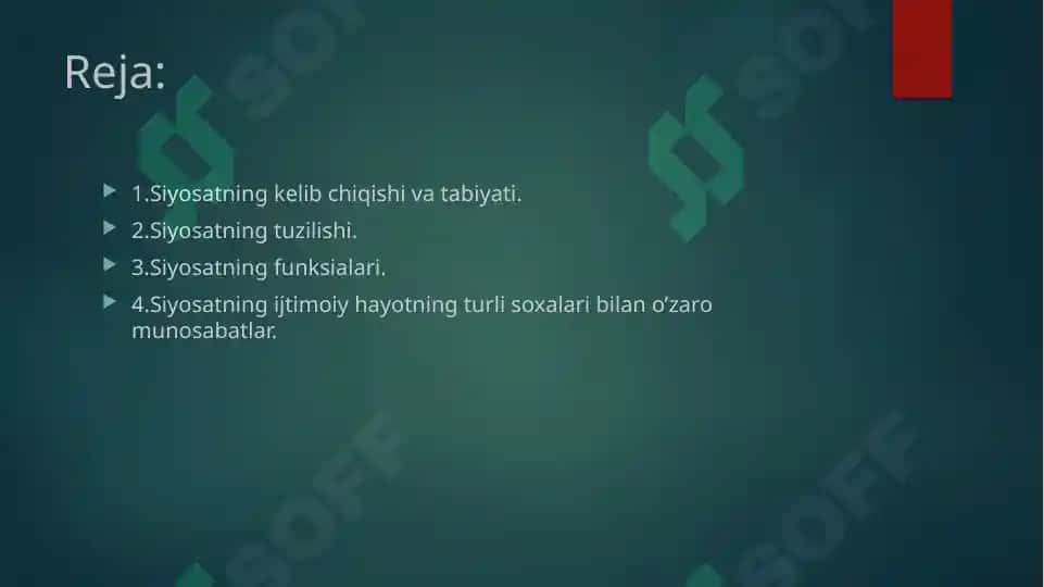 Siyosat ijtimoiy hodisa sifatida 2