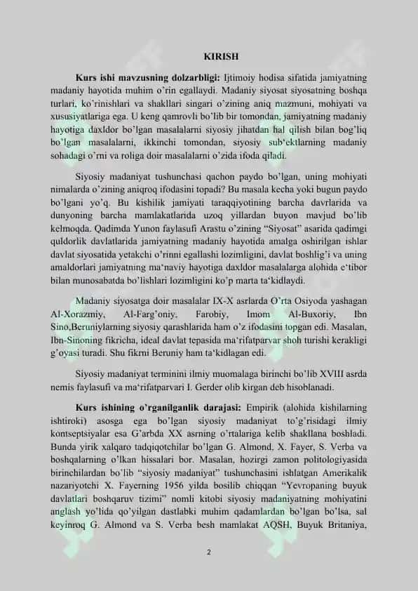 Siyosiy hayotdagi o’zgarishlarning ijtimoviy hayotga g’oyaviy mafkuraviy ta’siri 2
