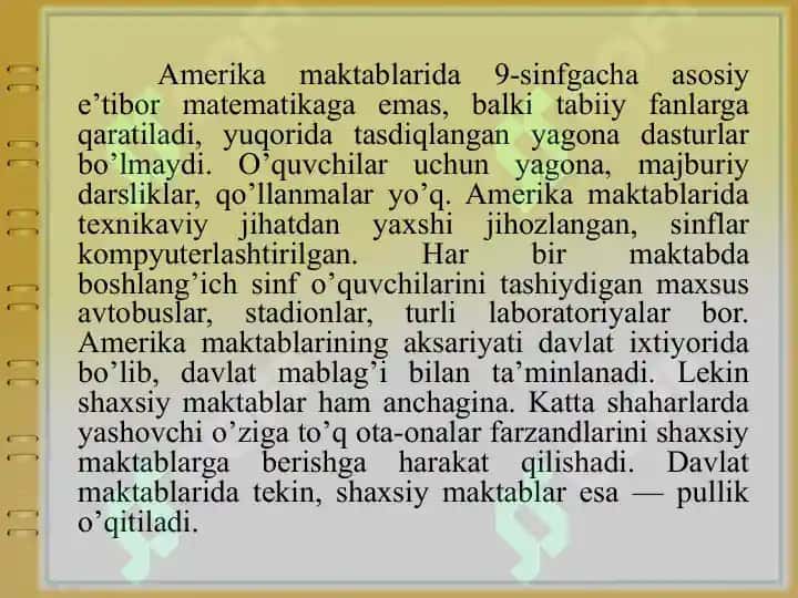 IQTISODIY RIVOJLANGAN DAVLATLARDA TA'LIM TIZIMI 4