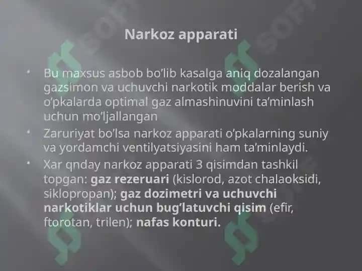 Narkoz apparati 4