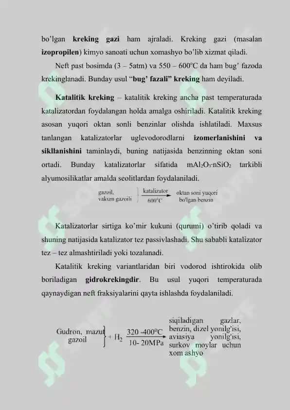 Uglevodorodlarning tabiiy manbalari: neft, tabiiy neft gazlari va yo’ldosh gazlar, toshko’mir, neftni haydash, neft mahsulotlari 8