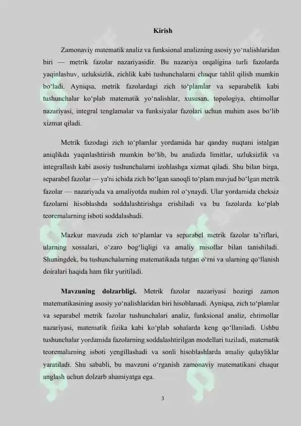Separabel metrik fazolar 3